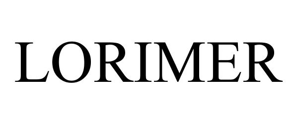 Trademark Logo LORIMER