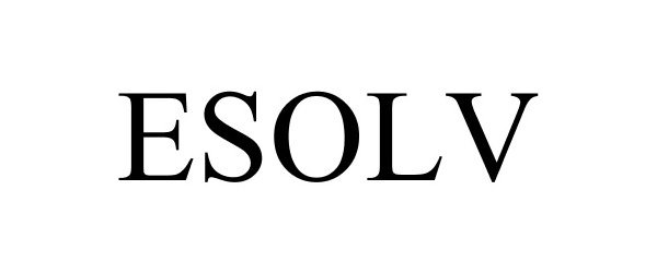 Trademark Logo ESOLV