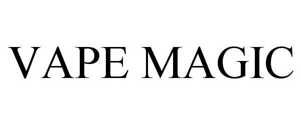 Trademark Logo VAPE MAGIC