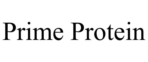 Trademark Logo PRIME PROTEIN