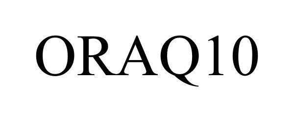 Trademark Logo ORAQ10
