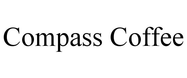 Trademark Logo COMPASS COFFEE
