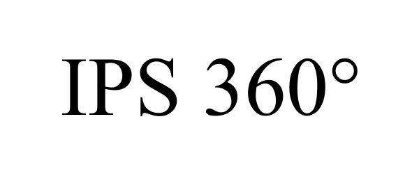 Trademark Logo IPS 360Â°