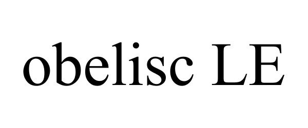 Trademark Logo OBELISC LE
