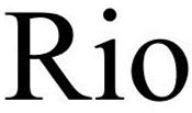 Trademark Logo RIO