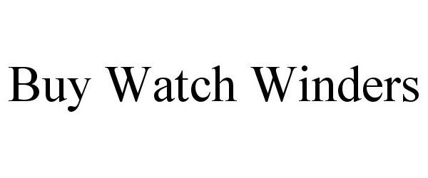  BUY WATCH WINDERS