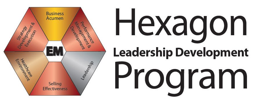 Trademark Logo HEXAGON LEADERSHIP DEVELOPMENT PROGRAM EM BUSINESS ACUMEN PERFORMANCE MANAGEMENT &amp; DEVELOPMENT LEADERSHIP SELLING EFFECTIVEN