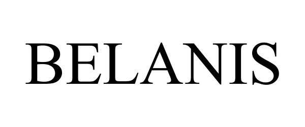 Trademark Logo BELANIS
