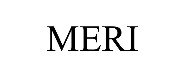 Trademark Logo MERI
