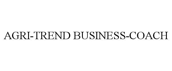 Trademark Logo AGRI-TREND BUSINESS-COACH