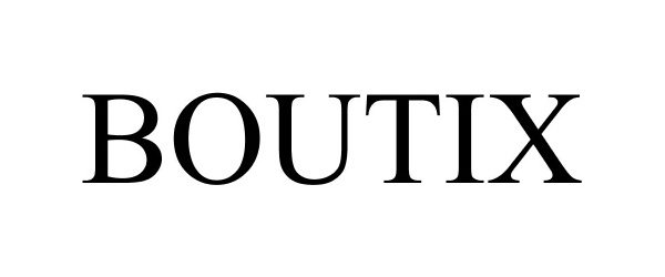 Trademark Logo BOUTIX