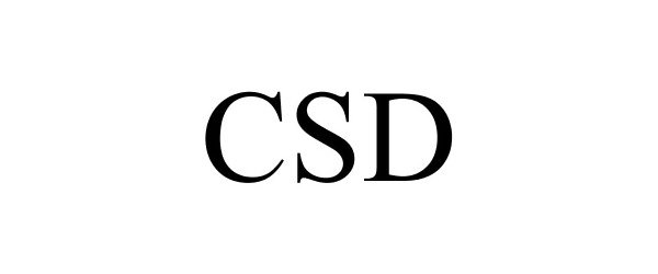Trademark Logo CSD