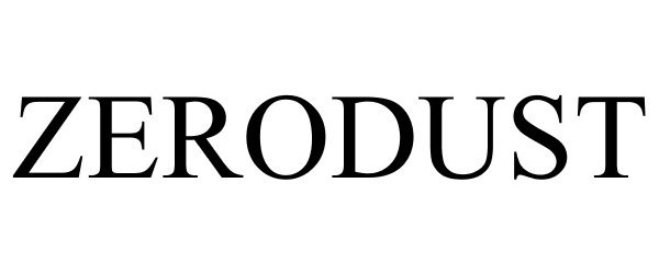 Trademark Logo ZERODUST