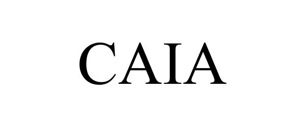 Trademark Logo CAIA