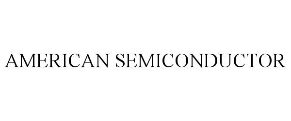  AMERICAN SEMICONDUCTOR