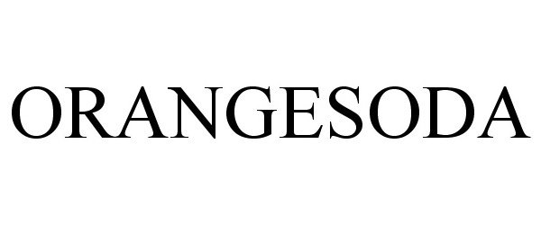 Trademark Logo ORANGESODA