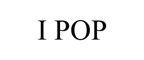 Trademark Logo I POP