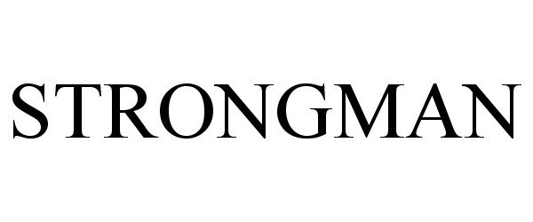 Trademark Logo STRONGMAN