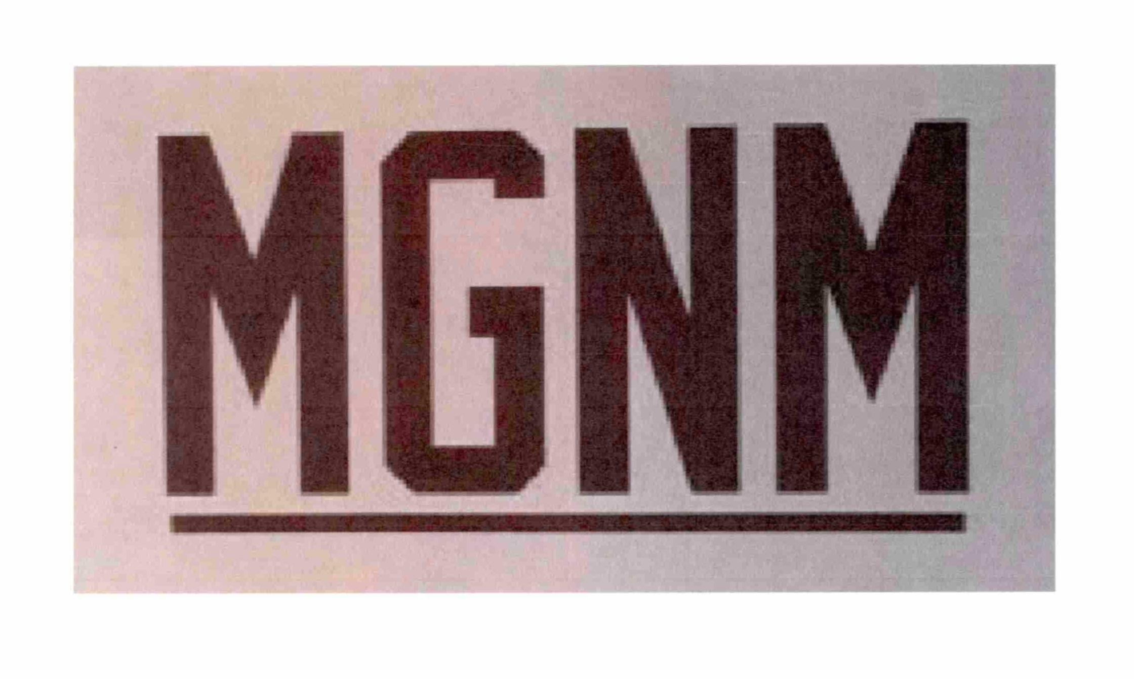 Trademark Logo MGNM