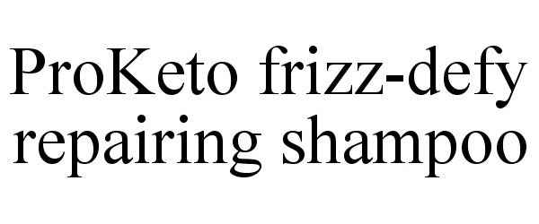  PROKETO FRIZZ-DEFY REPAIRING SHAMPOO
