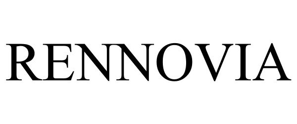 Trademark Logo RENNOVIA