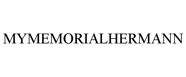 Trademark Logo MYMEMORIALHERMANN
