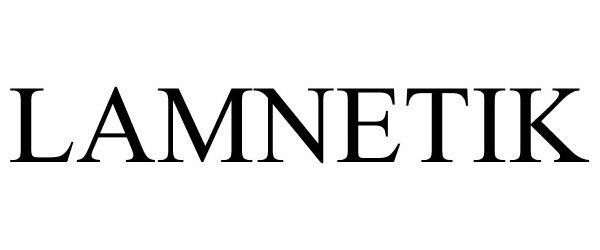 Trademark Logo LAMNETIK