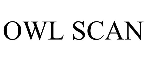 Trademark Logo OWL SCAN