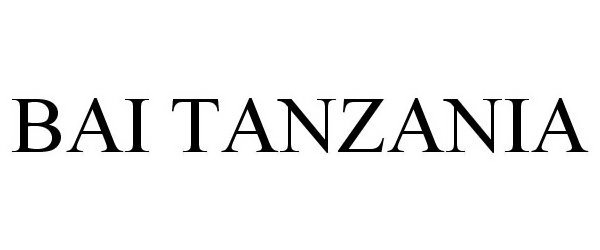  BAI TANZANIA