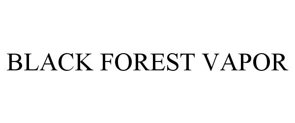  BLACK FOREST VAPOR