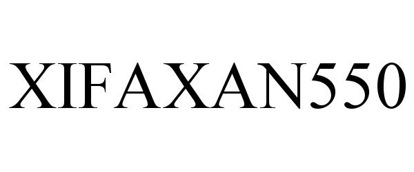 Trademark Logo XIFAXAN550