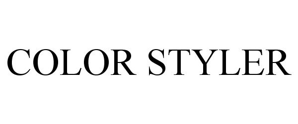  COLOR STYLER