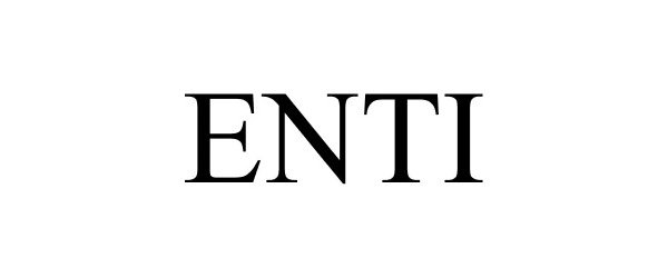 Trademark Logo ENTI