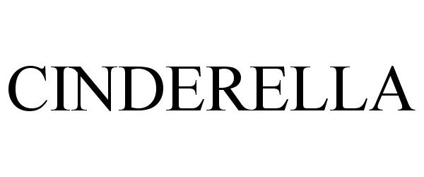 Trademark Logo CINDERELLA
