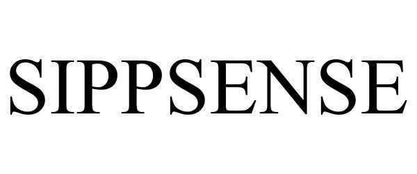 Trademark Logo SIPPSENSE