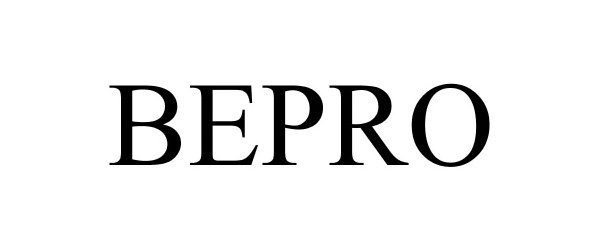 Trademark Logo BEPRO