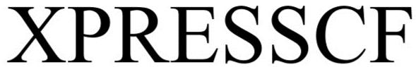 Trademark Logo XPRESSCF