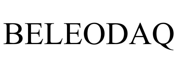 Trademark Logo BELEODAQ