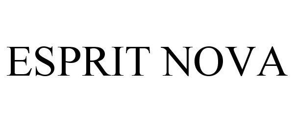 Trademark Logo ESPRIT NOVA