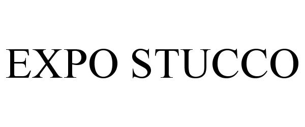 Trademark Logo EXPO STUCCO
