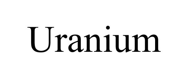 Trademark Logo URANIUM