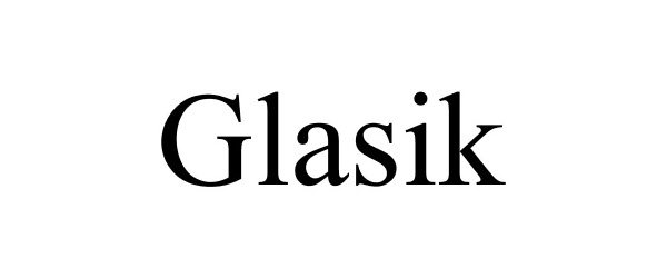 Trademark Logo GLASIK
