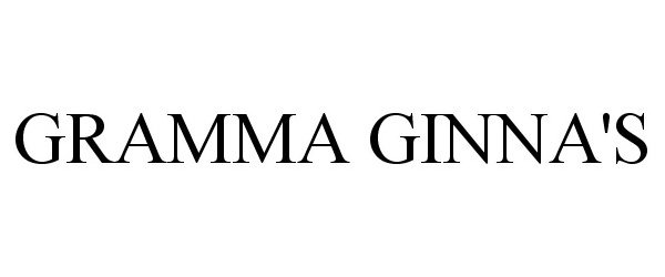 Trademark Logo GRAMMA GINNA'S