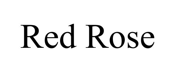 Trademark Logo RED ROSE