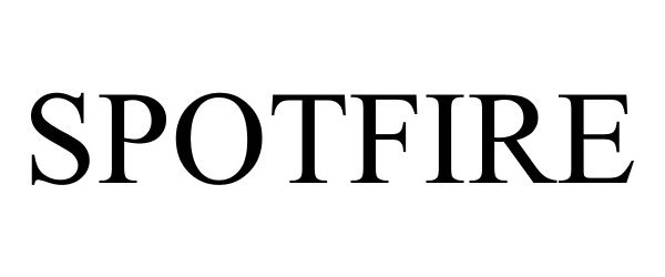 Trademark Logo SPOTFIRE