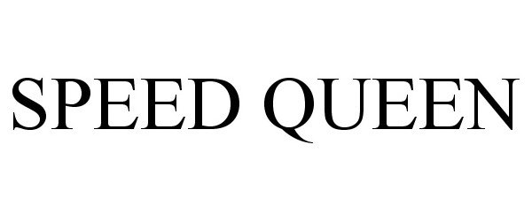 Trademark Logo SPEED QUEEN