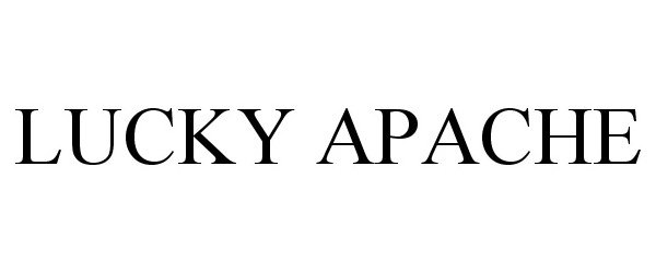Trademark Logo LUCKY APACHE