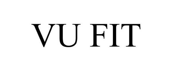 Trademark Logo VU FIT