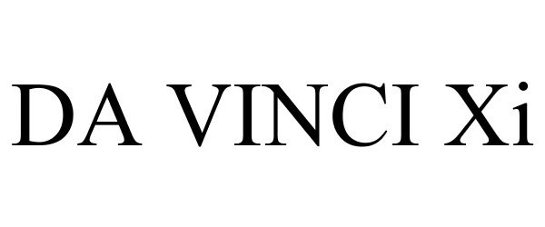Trademark Logo DA VINCI XI