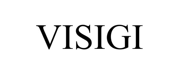 Trademark Logo VISIGI